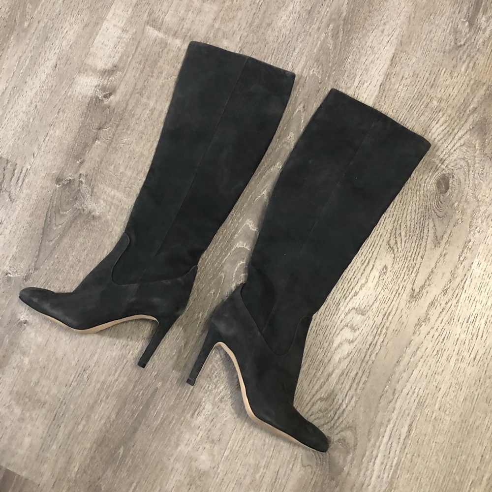 Sam Edelman Olencia Suede Knee High Boots Size 5 - Picture 3 of 8